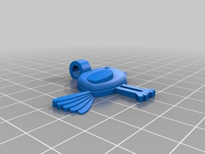 mijn vogel bedeltje - Zubehör kundengebundene 3d print model - Mito3D
