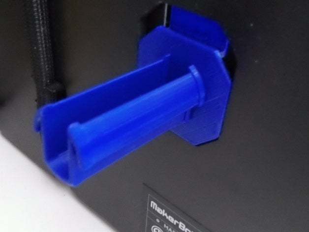 replicator 2 2x spool holder smaller spools 3d printer accessories 3D print model - Mito3D