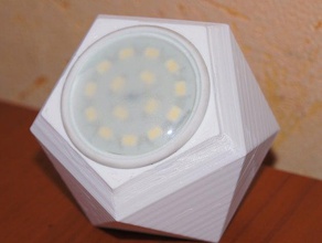 lampada a led stand appeso gu10 arredamento la 3d print model - Mito3D