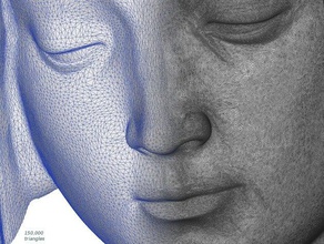 michel-ange piet détail réduit 150k visages sculptures la sculpture 3d print model - Mito3D