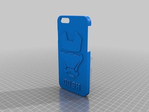 iphone 6 iron man case 3d printing iron-man ironman 3d print model - Mito3D