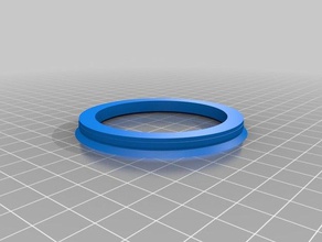 la mia su misura cerchione montaggio a centro ring parti 3d print model - Mito3D