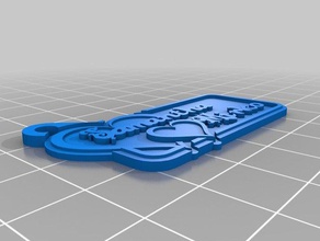 samantha e mirko Anahtarlık özelleştirilmiş 3d print model - Mito3D