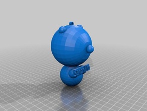 my customized name your bear keychains 3d print model - Mito3D