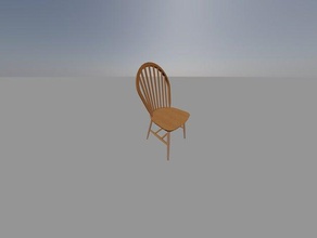 dining room chair model furniture 3d print model - Mito3D