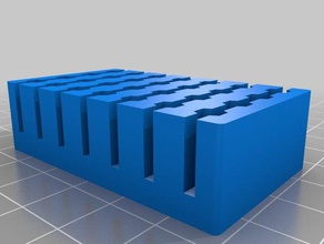 28-bit 4mm hex bit-Halter Werkzeug-Halterungen & - Boxen kundengebundene 3d print model - Mito3D