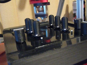 mezclador de control deslizante nobs compacto diy 3d print model - Mito3D