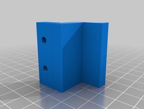 vinyl wall holder parts 3d print model - Mito3D