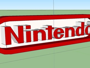 nintendo logo props 00s 10s 80s 90s link luigi mario metroid n64 nes nostalgia nostalgic peach samus snes video game yoshi zelda 3d print model - Mito3D