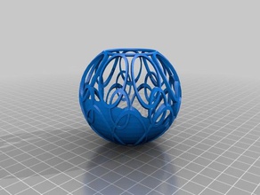 my customized artistic vase interactive art 3d print model - Mito3D