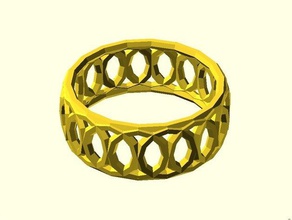 bracelet ii other jewelry openscad wearable 3d print model - Mito3D
