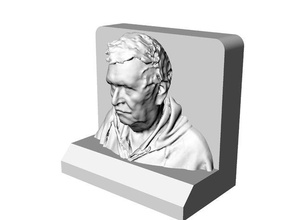 père de scan 3d sculptures 3d print model - Mito3D