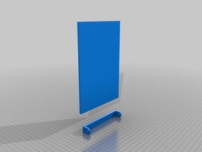 my customized vesa bracket computer 3d print model - Mito3D