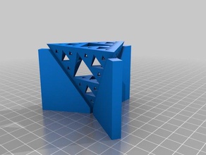 ord3 sierp tetra v01 matemáticas art personalizado 3d print model - Mito3D