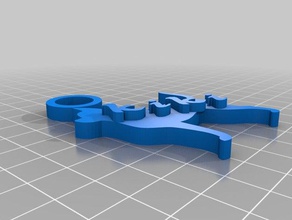 özelleştirilmiş Anahtarlık chihuahua benim 3d print model - Mito3D