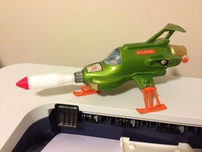 dinky ufo interceptor remplacement des missiles jouets & accessoires de jeux gerry anderson l'intercepteur missile ovni 3d print model - Mito3D