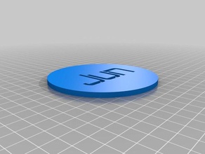 jun personnalisé personnalisables verre coaster L'impression 3d 3d print model - Mito3D