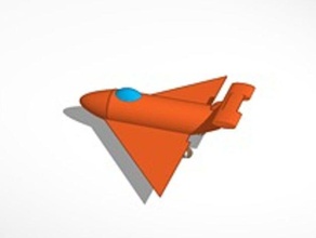 basic toy plane toys & games 3d print model - Mito3D