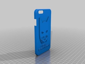 el iphone 6 caso de batman La impresión en 3d c del 3d print model - Mito3D