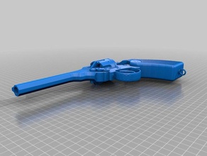 revolver sport & outdoors 3d printer detailed gun 3d print model - Mito3D