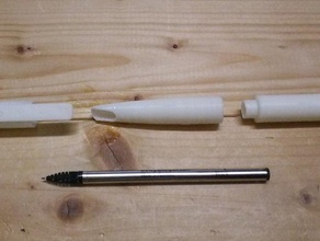 inchiostro refill penna titolare office a 3d print model - Mito3D