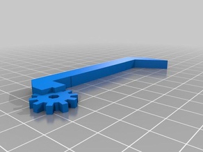 Robotik claw yeniden işleme kıskaç servo 3d print model - Mito3D