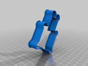 3dnrjcom mimiq orta çerez kesici mutfak ve yemek 3dnrj kurabiye cookiecutter 3d print model - Mito3D