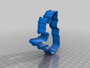 3dnrjcom quebec orta çerez kesici mutfak ve yemek 3dnrj kurabiye cookiecutter 3d print model - Mito3D