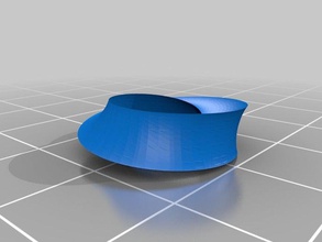 umbilic torus math art 3d print model - Mito3D
