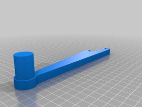 soporte para bobina hephestos de bq modificados Impresora 3d las piezas 3d print model - Mito3D