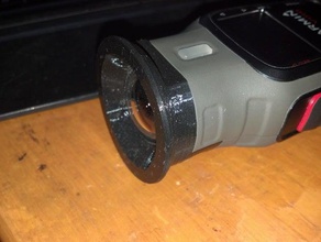 garmin virb elite protector de lente la cámara élite el 3d print model - Mito3D