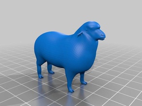 ovelhas animais 3d print model - Mito3D