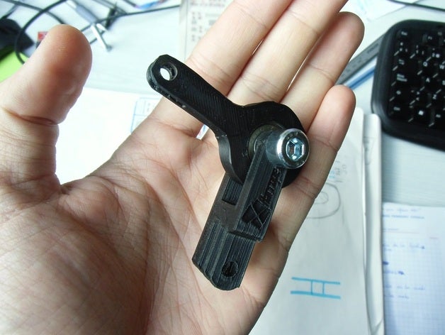 inclinación libre de gopro la cámara diy harrope 3D print model - Mito3D
