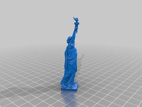 statue liberty sculptures 3d print model - Mito3D