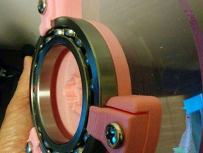 ridurre la dimensione del disco titolare bq ciclop Stampante 3d parti Scanner il vassoio kossel mii 3d print model - Mito3D