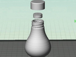 salt shaker kitchen & dining table 3d print model - Mito3D