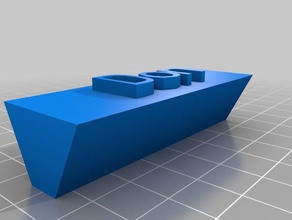 don targa segni e loghi su misura 3d print model - Mito3D