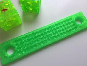ingocraft kurze bar littlebits montieren Bau-Spielzeug Konstruktionen kit mount 3d print model - Mito3D