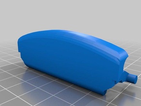 audi a4 b6 b7 armrest lid latch automotive exeo 3d print model - Mito3D