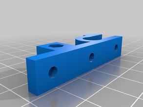 prusa optik endstop tutucu ayarlanabilir 3d yazıcı parçaları 3d print model - Mito3D