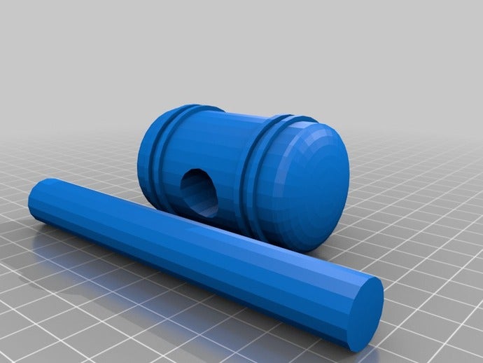 maillet accessoires 3D print model - Mito3D