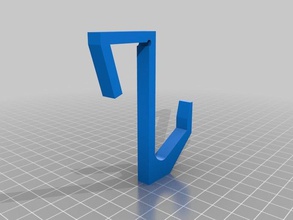 alambre estante de gancho organización 3d print model - Mito3D