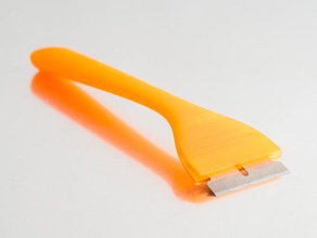 razor scraper handle hand tools blade 3d print model - Mito3D