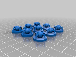 rpg-Miniatur-Phagen-spider-Roboter Kreaturen 20mm fantasy Abbildung Spiel gaming scifi tabletop Spielzeug 3d print model - Mito3D