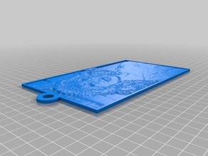 kari Arte en 2d personalizado 3d print model - Mito3D