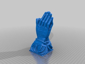 praying hands scans & replicas religious scan sculpture 3d print model - Mito3D