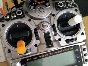 taranis leva filaflex r c i veicoli frsky x8r la openpilot pilota radio rc 3d print model - Mito3D