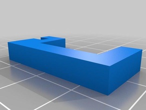 parameterized cable tidy via turtle commands organization openscad 3d print model - Mito3D