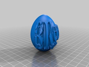 bkeeney software egg art tools customized 3d print model - Mito3D