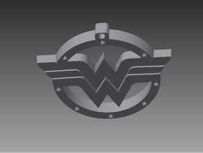 ww logo art 3d print model - Mito3D